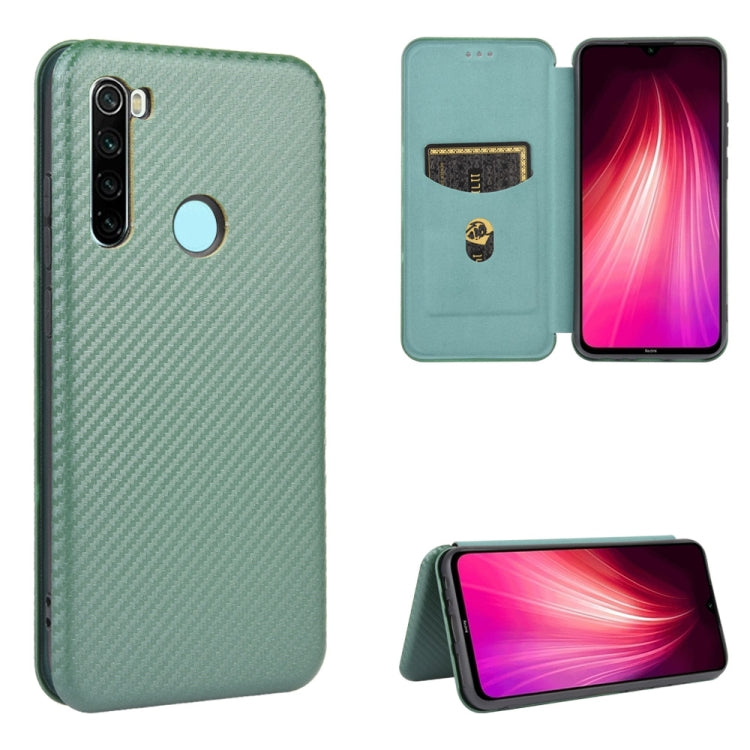 Carbon Fiber Texture Magnetic Horizontal Flip TPU + PC + PU Leather Case with Card Slot, For Xiaomi Redmi Note 8 Pro, For Xiaomi Redmi Note 9, For Xiaomi Redmi Note 9S, For Xiaomi Redmi Note 8T Carbon Fiber Texture Magnetic Horizontal Flip TPU + PC + PU Leather Case with Card Slot, For Xiaomi Redmi Note 8 Pro, For Xiaomi Redmi Note 9, For Xiaomi Redmi Note 9S, For Xiaomi Redmi Note 8T