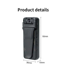 Z7 1080P HD Night Vision Magnetic Video Recorder with Back Clip