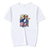 Boy Printed Round Neck Modal Short Sleeve T-shirt Print On Your Demand, POD T-Shirt, S, S, POD T-Shirt, M