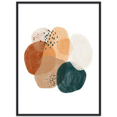 Watercolor Decorative Painting with PS Frame Print On Your Demand, 15x20cm, 20x20cm, 30x30cm, 40x40cm, 50x50cm, 60x60cm, 70x70cm, 80x80cm, 90x90cm