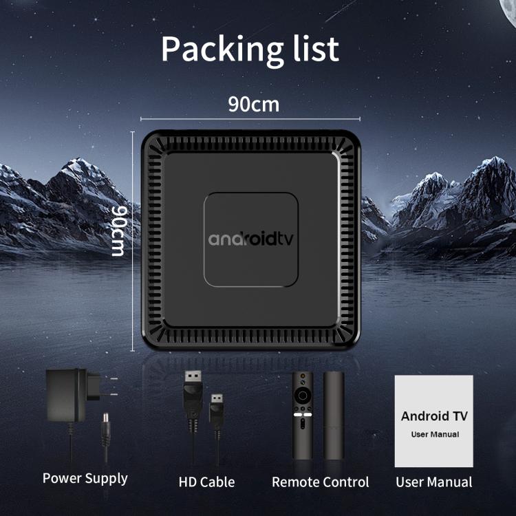 Q7 4K UHD Android 10 Smart TV Box with Remote Control, Allwinner H313 Quad-Core Q7 4K UHD Android 10 Smart TV Box with Remote Control, Allwinner H313 Quad-Core