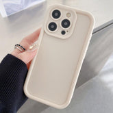 Shockproof Frame Frosted Precise Hole TPU Phone Case