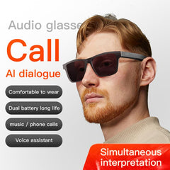 E10 Pro Smart Audio Bluetooth Glasses, Style: AI Translation