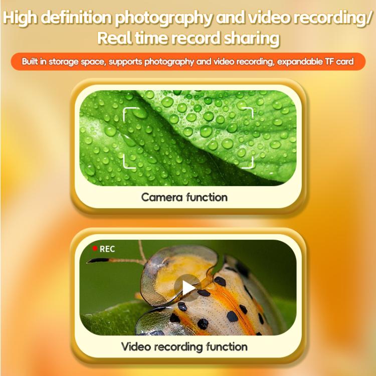 2 inch IPS Screen Children Handheld Digital Microscope 500X Magnification 2 inch IPS Screen Children Handheld Digital Microscope 500X Magnification