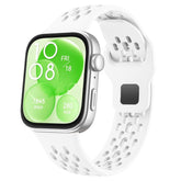 xDfind Mesh Reverse Buckle Silicone Watch Band