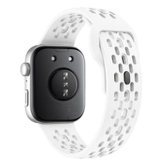 xDfind Mesh Reverse Buckle Silicone Watch Band