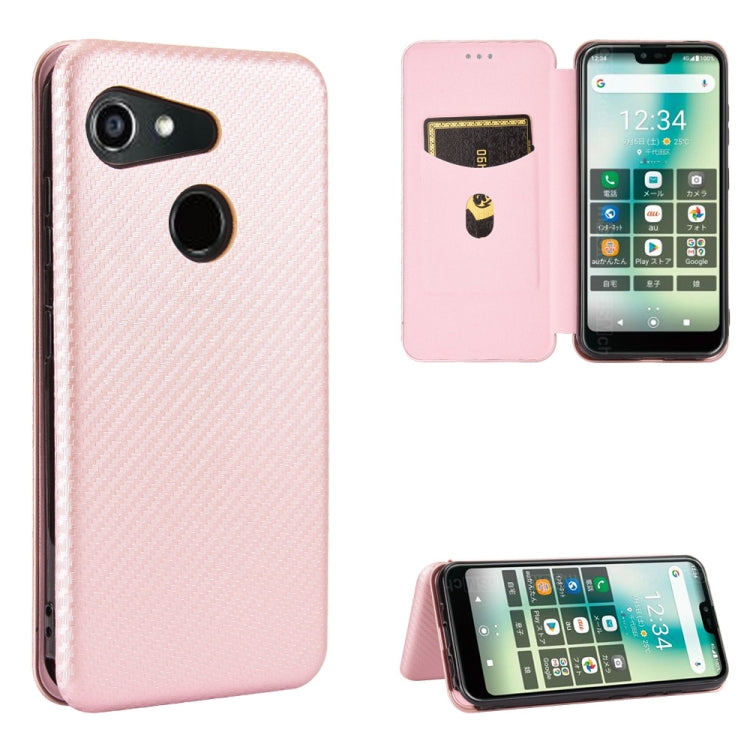 Carbon Fiber Texture Magnetic Horizontal Flip TPU + PC + PU Leather Case with Card Slot, For Kyocera Android One S6, For Kyocera Gratina KYV48, For Ulefone Note 9P, For Sharp Aquos Zero 5G Basic Carbon Fiber Texture Magnetic Horizontal Flip TPU + PC + PU Leather Case with Card Slot, For Kyocera Android One S6, For Kyocera Gratina KYV48, For Ulefone Note 9P, For Sharp Aquos Zero 5G Basic