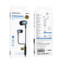 Borofone BM95 Excepcional Type-C Interface Universal Digital Wired Earphones with Microphone, Length: 1.2m