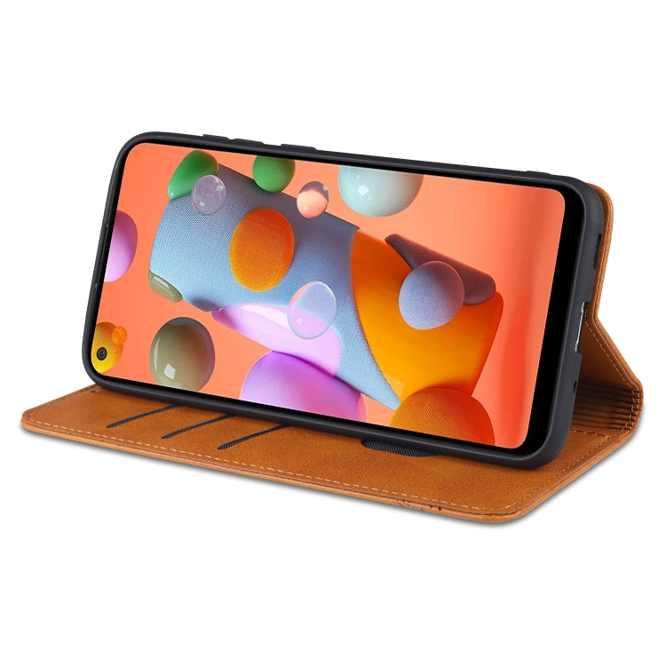 AZNS Magnetic Calf Texture Horizontal Flip Leather Case with Card Slots & Holder & Wallet, For Samsung Galaxy A11, For Samsung Galaxy A21s, For Samsung Galaxy A31, For Samsung Galaxy A41 AZNS Magnetic Calf Texture Horizontal Flip Leather Case with Card Slots & Holder & Wallet, For Samsung Galaxy A11, For Samsung Galaxy A21s, For Samsung Galaxy A31, For Samsung Galaxy A41