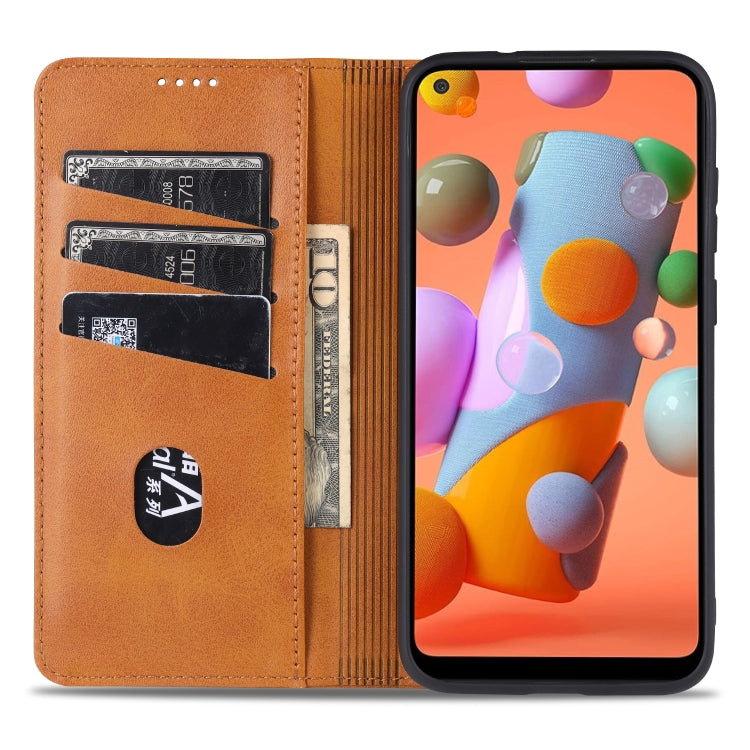 AZNS Magnetic Calf Texture Horizontal Flip Leather Case with Card Slots & Holder & Wallet, For Samsung Galaxy A11, For Samsung Galaxy A21s, For Samsung Galaxy A31, For Samsung Galaxy A41 AZNS Magnetic Calf Texture Horizontal Flip Leather Case with Card Slots & Holder & Wallet, For Samsung Galaxy A11, For Samsung Galaxy A21s, For Samsung Galaxy A31, For Samsung Galaxy A41