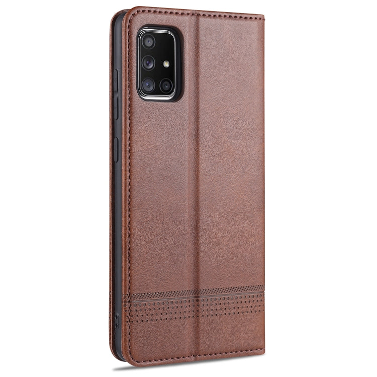 AZNS Magnetic Calf Texture Horizontal Flip Leather Case with Card Slots & Holder & Wallet, For Samsung Galaxy A51, For Samsung Galaxy A71, For Samsung Galaxy Note 10 Lite AZNS Magnetic Calf Texture Horizontal Flip Leather Case with Card Slots & Holder & Wallet, For Samsung Galaxy A51, For Samsung Galaxy A71, For Samsung Galaxy Note 10 Lite