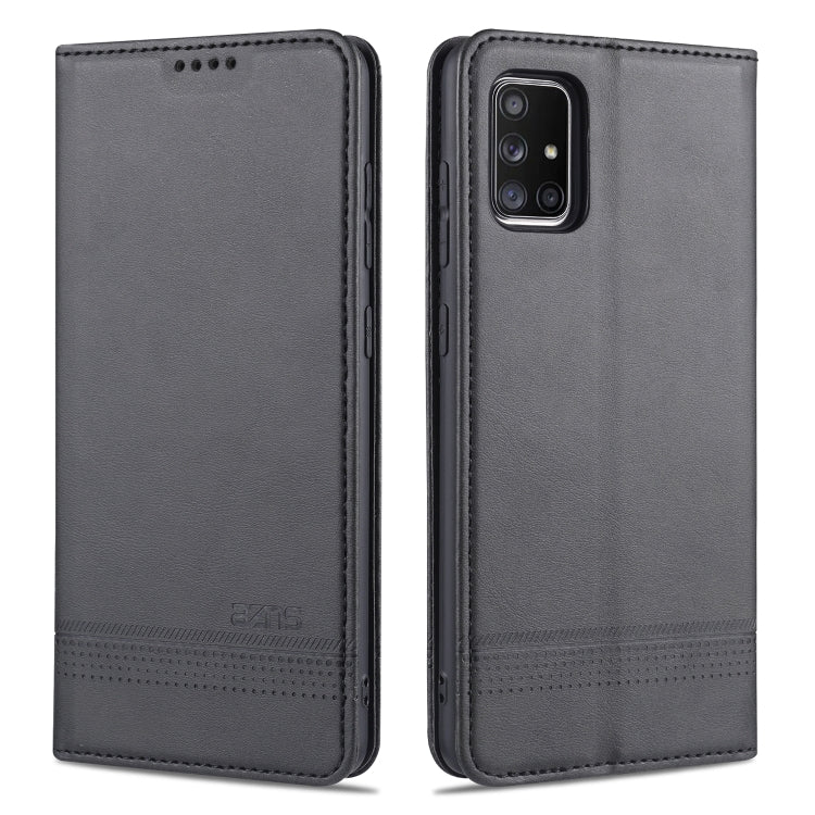 AZNS Magnetic Calf Texture Horizontal Flip Leather Case with Card Slots & Holder & Wallet, For Samsung Galaxy A51, For Samsung Galaxy A71, For Samsung Galaxy Note 10 Lite AZNS Magnetic Calf Texture Horizontal Flip Leather Case with Card Slots & Holder & Wallet, For Samsung Galaxy A51, For Samsung Galaxy A71, For Samsung Galaxy Note 10 Lite
