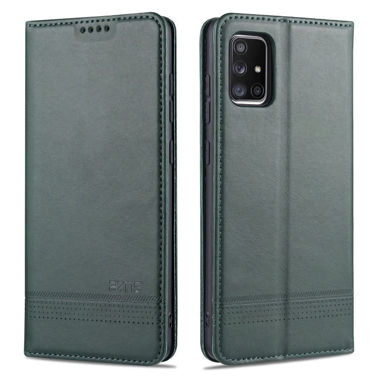 AZNS Magnetic Calf Texture Horizontal Flip Leather Case with Card Slots & Holder & Wallet, For Samsung Galaxy A51, For Samsung Galaxy A71, For Samsung Galaxy Note 10 Lite AZNS Magnetic Calf Texture Horizontal Flip Leather Case with Card Slots & Holder & Wallet, For Samsung Galaxy A51, For Samsung Galaxy A71, For Samsung Galaxy Note 10 Lite
