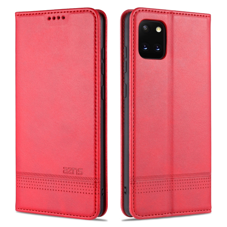 AZNS Magnetic Calf Texture Horizontal Flip Leather Case with Card Slots & Holder & Wallet, For Samsung Galaxy A51, For Samsung Galaxy A71, For Samsung Galaxy Note 10 Lite AZNS Magnetic Calf Texture Horizontal Flip Leather Case with Card Slots & Holder & Wallet, For Samsung Galaxy A51, For Samsung Galaxy A71, For Samsung Galaxy Note 10 Lite