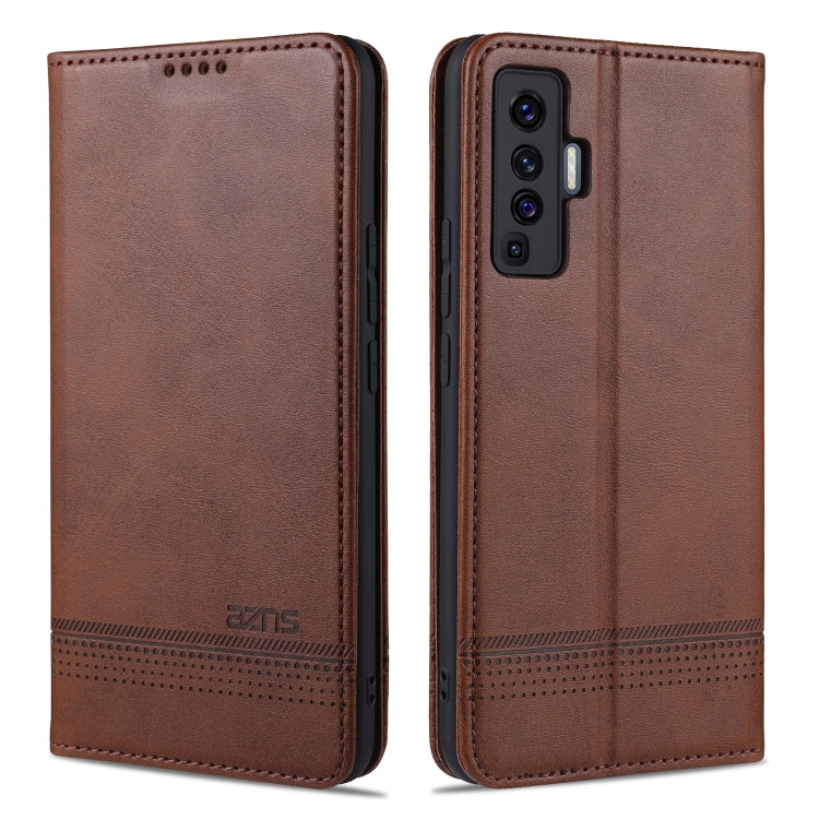AZNS Magnetic Calf Texture Horizontal Flip Leather Case with Card Slots & Holder & Wallet, For vivo X30 / X30 Pro, For vivo X50 / X50 Pro, For vivo Y50, For vivo Z6 AZNS Magnetic Calf Texture Horizontal Flip Leather Case with Card Slots & Holder & Wallet, For vivo X30 / X30 Pro, For vivo X50 / X50 Pro, For vivo Y50, For vivo Z6