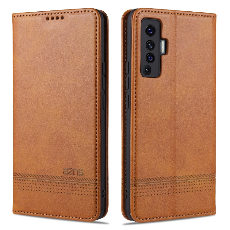 AZNS Magnetic Calf Texture Horizontal Flip Leather Case with Card Slots & Holder & Wallet, For vivo X30 / X30 Pro, For vivo X50 / X50 Pro, For vivo Y50, For vivo Z6 AZNS Magnetic Calf Texture Horizontal Flip Leather Case with Card Slots & Holder & Wallet, For vivo X30 / X30 Pro, For vivo X50 / X50 Pro, For vivo Y50, For vivo Z6