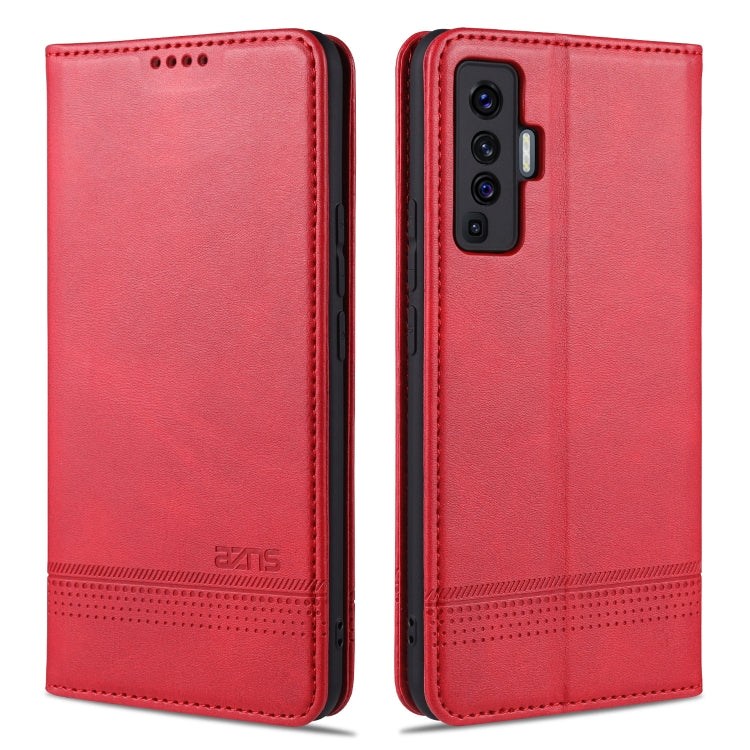 AZNS Magnetic Calf Texture Horizontal Flip Leather Case with Card Slots & Holder & Wallet, For vivo X30 / X30 Pro, For vivo X50 / X50 Pro, For vivo Y50, For vivo Z6 AZNS Magnetic Calf Texture Horizontal Flip Leather Case with Card Slots & Holder & Wallet, For vivo X30 / X30 Pro, For vivo X50 / X50 Pro, For vivo Y50, For vivo Z6