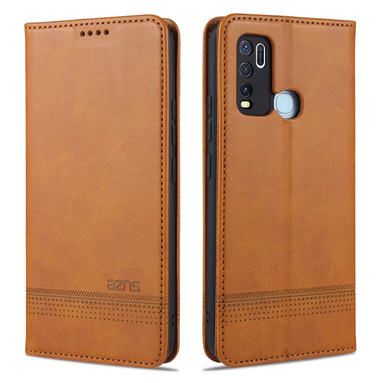 AZNS Magnetic Calf Texture Horizontal Flip Leather Case with Card Slots & Holder & Wallet, For vivo X30 / X30 Pro, For vivo X50 / X50 Pro, For vivo Y50, For vivo Z6 AZNS Magnetic Calf Texture Horizontal Flip Leather Case with Card Slots & Holder & Wallet, For vivo X30 / X30 Pro, For vivo X50 / X50 Pro, For vivo Y50, For vivo Z6