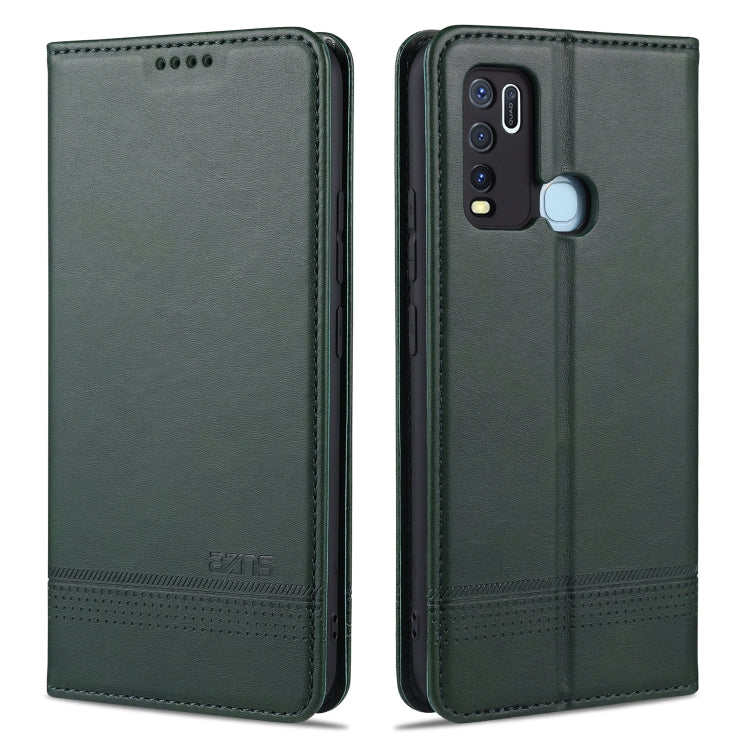 AZNS Magnetic Calf Texture Horizontal Flip Leather Case with Card Slots & Holder & Wallet, For vivo X30 / X30 Pro, For vivo X50 / X50 Pro, For vivo Y50, For vivo Z6 AZNS Magnetic Calf Texture Horizontal Flip Leather Case with Card Slots & Holder & Wallet, For vivo X30 / X30 Pro, For vivo X50 / X50 Pro, For vivo Y50, For vivo Z6