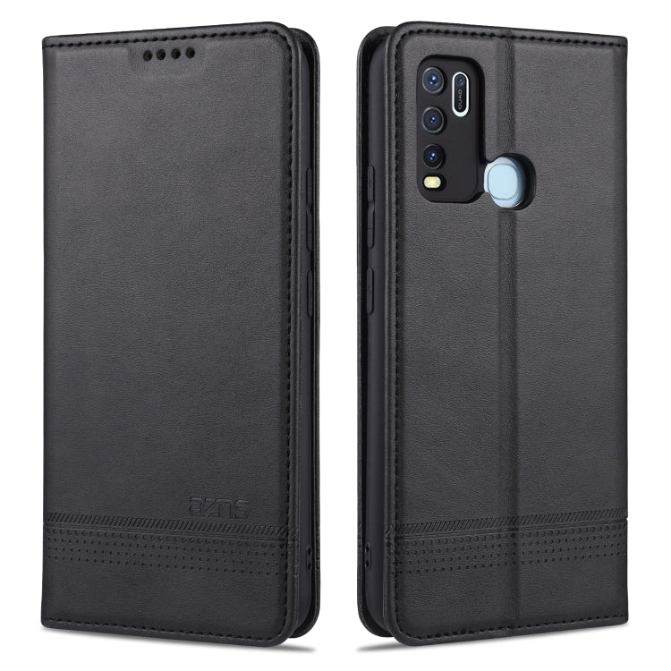 AZNS Magnetic Calf Texture Horizontal Flip Leather Case with Card Slots & Holder & Wallet, For vivo X30 / X30 Pro, For vivo X50 / X50 Pro, For vivo Y50, For vivo Z6 AZNS Magnetic Calf Texture Horizontal Flip Leather Case with Card Slots & Holder & Wallet, For vivo X30 / X30 Pro, For vivo X50 / X50 Pro, For vivo Y50, For vivo Z6