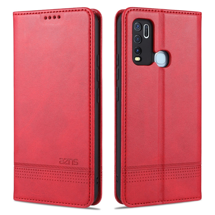 AZNS Magnetic Calf Texture Horizontal Flip Leather Case with Card Slots & Holder & Wallet, For vivo X30 / X30 Pro, For vivo X50 / X50 Pro, For vivo Y50, For vivo Z6 AZNS Magnetic Calf Texture Horizontal Flip Leather Case with Card Slots & Holder & Wallet, For vivo X30 / X30 Pro, For vivo X50 / X50 Pro, For vivo Y50, For vivo Z6