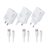WK WP-U76 Kinkong 12W USB Charger Set