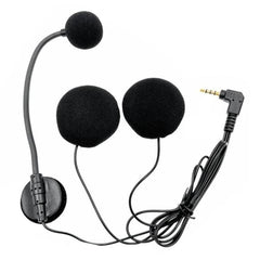Motorcycle Half Helmet Intercom Headset Microphone