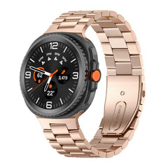 Three Beads Stainless Steel Watch Band