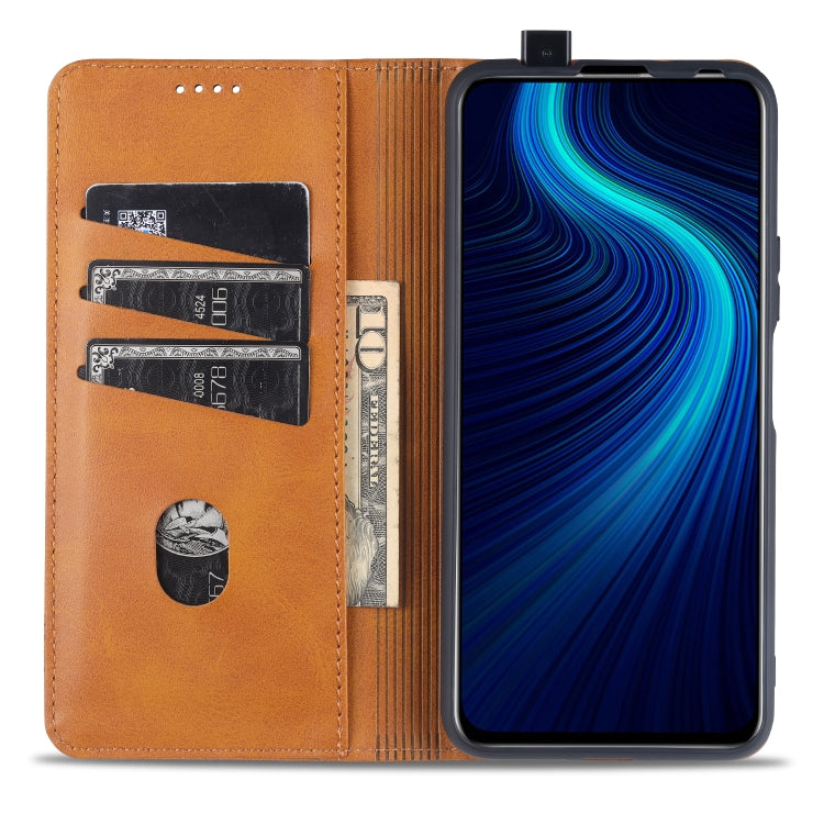 AZNS Magnetic Calf Texture Horizontal Flip Leather Case with Card Slots & Holder & Wallet, For Huawei Honor X10, For OPPO A9 (2020), For OPPO A31 / A8, For Samsung Galaxy S20 AZNS Magnetic Calf Texture Horizontal Flip Leather Case with Card Slots & Holder & Wallet, For Huawei Honor X10, For OPPO A9 (2020), For OPPO A31 / A8, For Samsung Galaxy S20