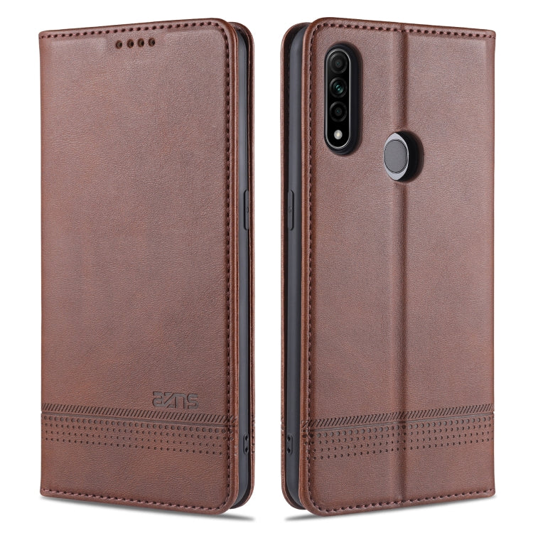 AZNS Magnetic Calf Texture Horizontal Flip Leather Case with Card Slots & Holder & Wallet, For Huawei Honor X10, For OPPO A9 (2020), For OPPO A31 / A8, For Samsung Galaxy S20 AZNS Magnetic Calf Texture Horizontal Flip Leather Case with Card Slots & Holder & Wallet, For Huawei Honor X10, For OPPO A9 (2020), For OPPO A31 / A8, For Samsung Galaxy S20