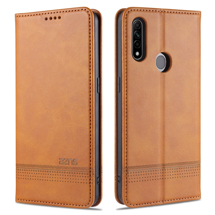 AZNS Magnetic Calf Texture Horizontal Flip Leather Case with Card Slots & Holder & Wallet, For Huawei Honor X10, For OPPO A9 (2020), For OPPO A31 / A8, For Samsung Galaxy S20 AZNS Magnetic Calf Texture Horizontal Flip Leather Case with Card Slots & Holder & Wallet, For Huawei Honor X10, For OPPO A9 (2020), For OPPO A31 / A8, For Samsung Galaxy S20