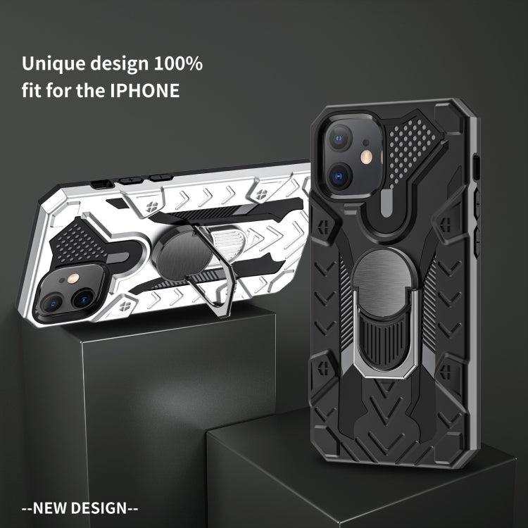 Iron Knight Series 2 in 1 PC + TPU Phone Case with Ring Holder, For iPhone 12 mini, For iPhone 12 / 12 Pro, For iPhone 12 Pro Max Iron Knight Series 2 in 1 PC + TPU Phone Case with Ring Holder, For iPhone 12 mini, For iPhone 12 / 12 Pro, For iPhone 12 Pro Max