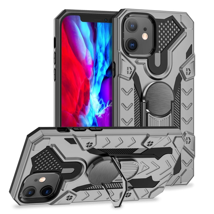 Iron Knight Series 2 in 1 PC + TPU Phone Case with Ring Holder, For iPhone 12 mini, For iPhone 12 / 12 Pro, For iPhone 12 Pro Max Iron Knight Series 2 in 1 PC + TPU Phone Case with Ring Holder, For iPhone 12 mini, For iPhone 12 / 12 Pro, For iPhone 12 Pro Max