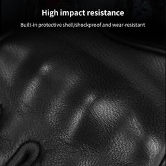 GHOST RACING GR-ST07 Winter Velvet Warm Motorcycle Riding Gloves