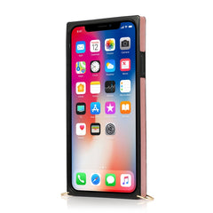 Wrist Strap PU+TPU Shockproof Protective Case with Crossbody Lanyard & Holder & Card Slot, For iPhone XS / X, For iPhone XR, For iPhone XS Max, For iPhone 11