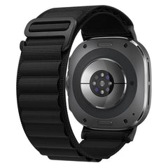 xDfind Black Buckle Loop Nylon Watch Band