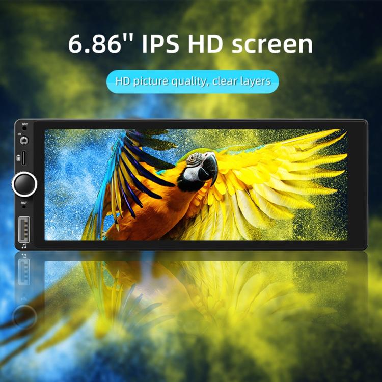 F6021 6.86 inch IPS Screen Car 1Din MP5 Player Support CarPlay & Android Auto F6021 6.86 inch IPS Screen Car 1Din MP5 Player Support CarPlay & Android Auto