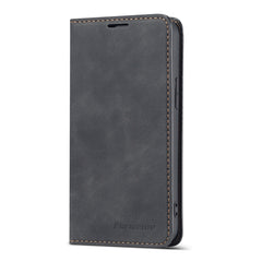 Forwenw Dream Series - Funda de cuero con tapa horizontal con borde de aceite magnético, ranura para tarjetas, soporte, marco de fotos y billetera, para iPhone 12 mini, iPhone 12/12 Pro, iPhone 12 Pro Max, Samsung Galaxy S20 FE