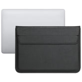 PU Leather Ultra-thin Envelope Bag Laptop Bag with Stand Function