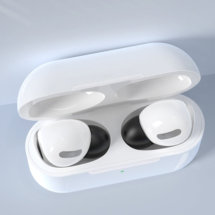 6 pares de tapones de silicona reemplazables para los oídos de los auriculares inalámbricos AirPods Pro, con caja de almacenamiento, silicona blanca 6 pares de tapones de silicona reemplazables para los oídos de los auriculares inalámbricos AirPods Pro, con caja de almacenamiento, silicona blanca