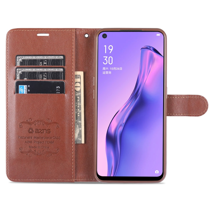 AZNS Sheepskin Texture Horizontal Flip Leather Case with Holder & Card Slots & Wallet, For OPPO A32 / A53 (2020), For Vivo Y20 / Y20i AZNS Sheepskin Texture Horizontal Flip Leather Case with Holder & Card Slots & Wallet, For OPPO A32 / A53 (2020), For Vivo Y20 / Y20i