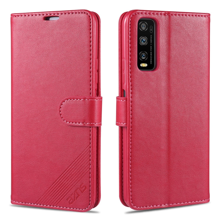 AZNS Sheepskin Texture Horizontal Flip Leather Case with Holder & Card Slots & Wallet, For OPPO A32 / A53 (2020), For Vivo Y20 / Y20i AZNS Sheepskin Texture Horizontal Flip Leather Case with Holder & Card Slots & Wallet, For OPPO A32 / A53 (2020), For Vivo Y20 / Y20i