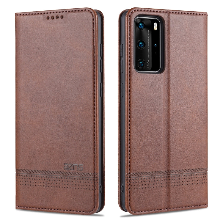 AZNS Magnetic Calf Texture Horizontal Flip Leather Case with Card Slots & Holder & Wallet, For OPPO A91, For Huawei P40, For Huawei P40 Pro, For Samsung Galaxy S10 AZNS Magnetic Calf Texture Horizontal Flip Leather Case with Card Slots & Holder & Wallet, For OPPO A91, For Huawei P40, For Huawei P40 Pro, For Samsung Galaxy S10