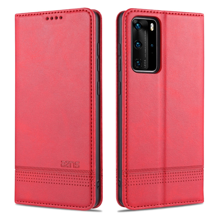 AZNS Magnetic Calf Texture Horizontal Flip Leather Case with Card Slots & Holder & Wallet, For OPPO A91, For Huawei P40, For Huawei P40 Pro, For Samsung Galaxy S10 AZNS Magnetic Calf Texture Horizontal Flip Leather Case with Card Slots & Holder & Wallet, For OPPO A91, For Huawei P40, For Huawei P40 Pro, For Samsung Galaxy S10
