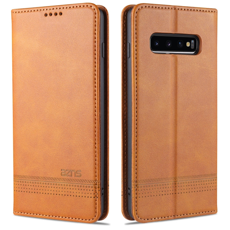 AZNS Magnetic Calf Texture Horizontal Flip Leather Case with Card Slots & Holder & Wallet, For OPPO A91, For Huawei P40, For Huawei P40 Pro, For Samsung Galaxy S10 AZNS Magnetic Calf Texture Horizontal Flip Leather Case with Card Slots & Holder & Wallet, For OPPO A91, For Huawei P40, For Huawei P40 Pro, For Samsung Galaxy S10