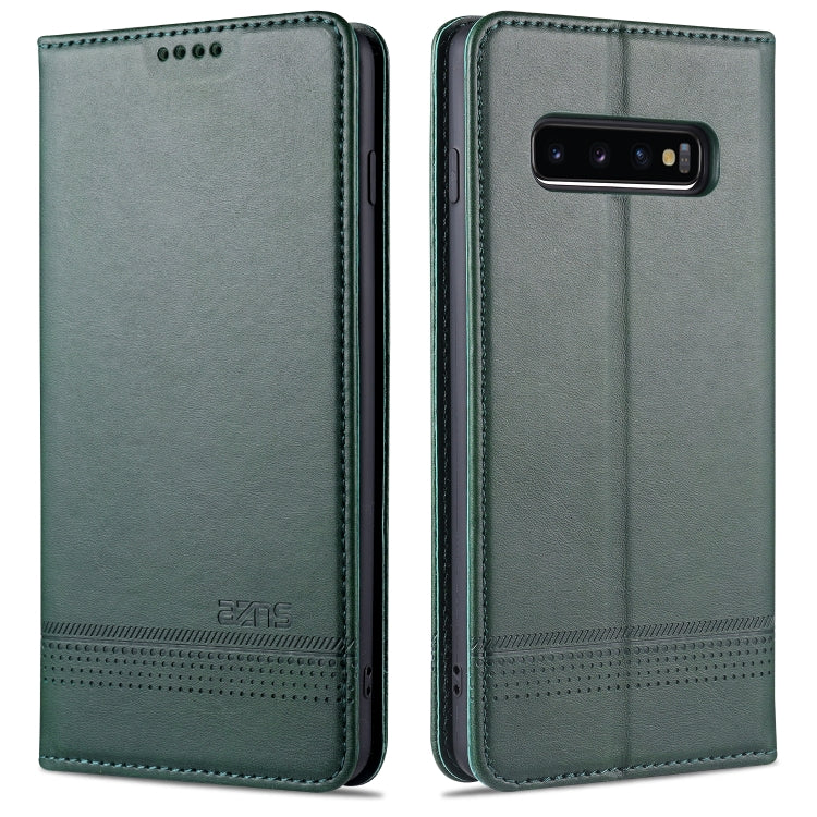 AZNS Magnetic Calf Texture Horizontal Flip Leather Case with Card Slots & Holder & Wallet, For OPPO A91, For Huawei P40, For Huawei P40 Pro, For Samsung Galaxy S10 AZNS Magnetic Calf Texture Horizontal Flip Leather Case with Card Slots & Holder & Wallet, For OPPO A91, For Huawei P40, For Huawei P40 Pro, For Samsung Galaxy S10
