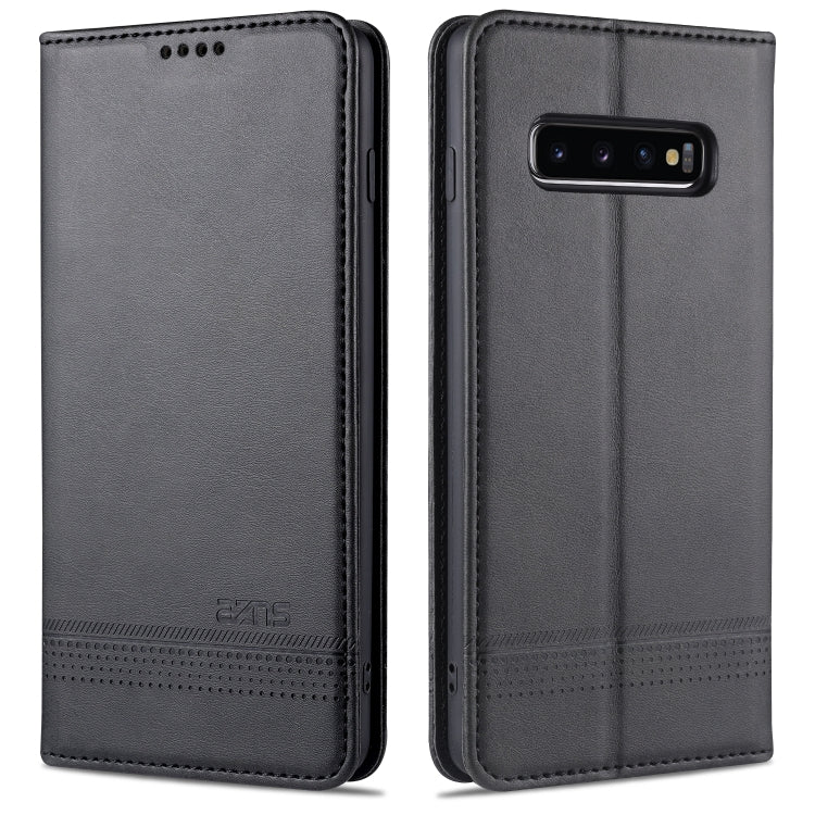 AZNS Magnetic Calf Texture Horizontal Flip Leather Case with Card Slots & Holder & Wallet, For OPPO A91, For Huawei P40, For Huawei P40 Pro, For Samsung Galaxy S10 AZNS Magnetic Calf Texture Horizontal Flip Leather Case with Card Slots & Holder & Wallet, For OPPO A91, For Huawei P40, For Huawei P40 Pro, For Samsung Galaxy S10