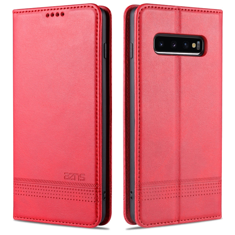 AZNS Magnetic Calf Texture Horizontal Flip Leather Case with Card Slots & Holder & Wallet, For OPPO A91, For Huawei P40, For Huawei P40 Pro, For Samsung Galaxy S10 AZNS Magnetic Calf Texture Horizontal Flip Leather Case with Card Slots & Holder & Wallet, For OPPO A91, For Huawei P40, For Huawei P40 Pro, For Samsung Galaxy S10
