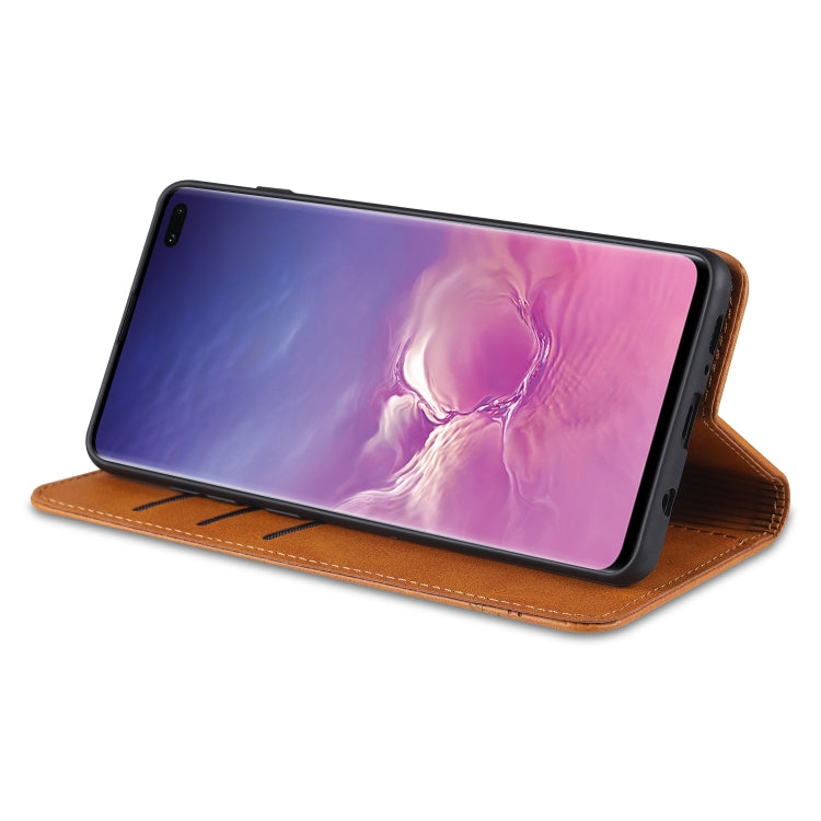 AZNS Magnetic Calf Texture Horizontal Flip Leather Case with Card Slots & Holder & Wallet, For Samsung Galaxy S10+, For Samsung Galaxy S20 FE, For Huawei Honor X10 Max AZNS Magnetic Calf Texture Horizontal Flip Leather Case with Card Slots & Holder & Wallet, For Samsung Galaxy S10+, For Samsung Galaxy S20 FE, For Huawei Honor X10 Max