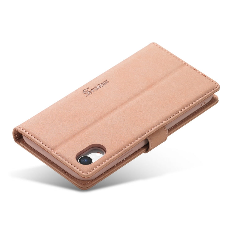 Forwenw F1 Series Matte Strong Magnetism Horizontal Flip Leather Case with Holder & Card Slots & Wallet & Photo Frame, For iPhone XR Forwenw F1 Series Matte Strong Magnetism Horizontal Flip Leather Case with Holder & Card Slots & Wallet & Photo Frame, For iPhone XR